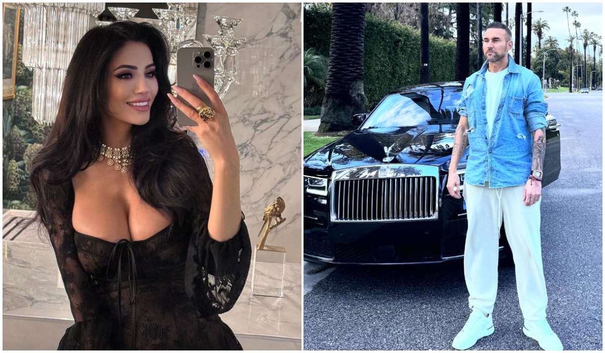 Andreea Sasu și Philipp Plein / Foto: Instagram