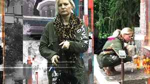 Soția lui Mihai Constantinescu s-a rugat la mănăstire pentru un miracol! Imagini cutremurătoare cu Simona Secrier