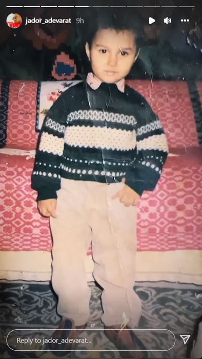 Așa arăta Jador când era mic! Artistul a publicat o fotografie din copilărie: ”Grăsan!”
