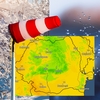 ANM a emis cod galben de vânt puternic și ninsori. Zonele afectate de avertizare