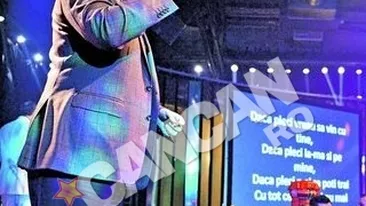 Catalin Crisan a renuntat la gulerul cervical la doar o saptamana dupa accident. Si-a riscat sanatatea pentru o cantare