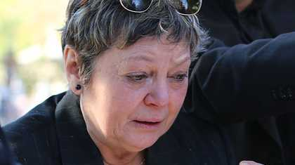 Anca Pandrea, în lacrimi la parastasul de şapte ani a lui Iurie Darie