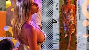 Florentina Raiciu, „magnet” în NUBA. Vedeta Playboy a îmbrăcat cea mai scurtă rochie + a defilat cu cel mai adânc decolteu