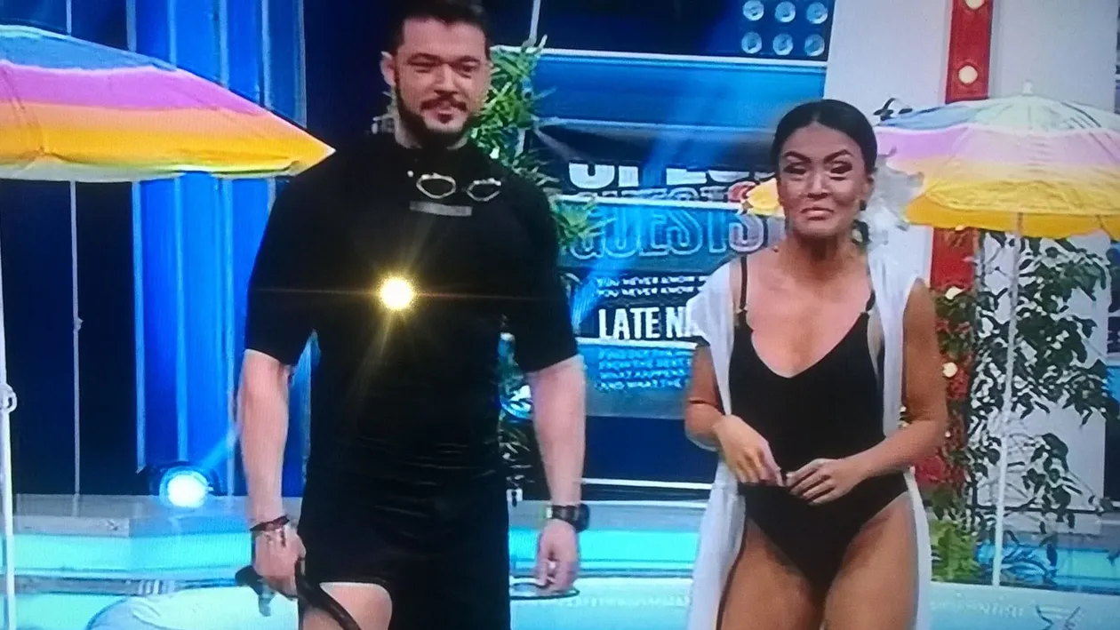 Andreea Mantea, în costum de baie în emisiune! Cu ce ocazie a avut loc apariţia-surpriză