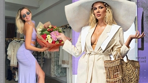 Avem prima imagine cu Emily Burghelea, în rochie de mireasă! Cum a arătat blonda în ziua cea mare și care este numele fetiței sale