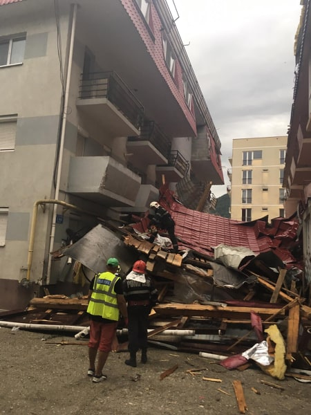 Pompierii au intervenit prompt