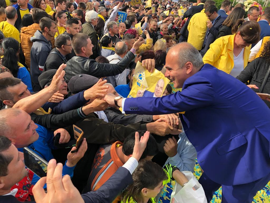 Rareș Bogdan: ”Mulțumesc Focșani, mulțumesc Vrancea!” VIDEO