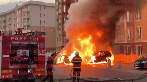 Incendiu major în complexul rezidențial Cosmopolis! Panică generală printre miile de locuitori