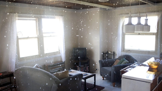Uite in ce hal se transforma o casa din cauza ploii!
