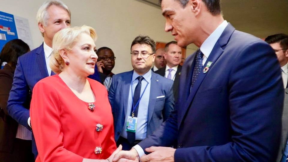 Viorica Dăncilă, la întâlnirea Conducerii Internaționalei Socialiste la New York: "Apelăm la toate forțele politice"