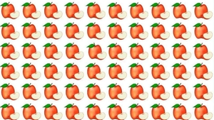 Test de perspicacitate | Care măr este diferit de toate celelalte?