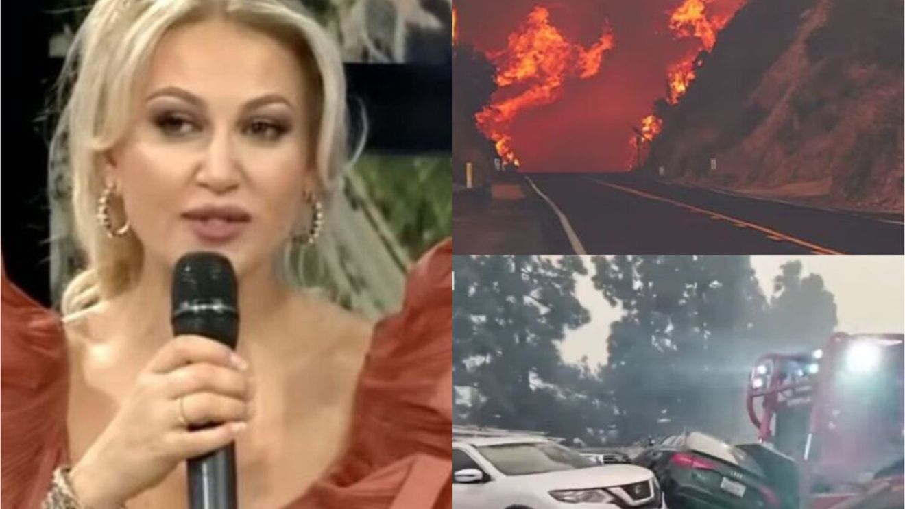 Ce a pățit Anamaria Ferentz, în mijlocul incendiilor devastatoare din LA: ”Mă doare sufletul”