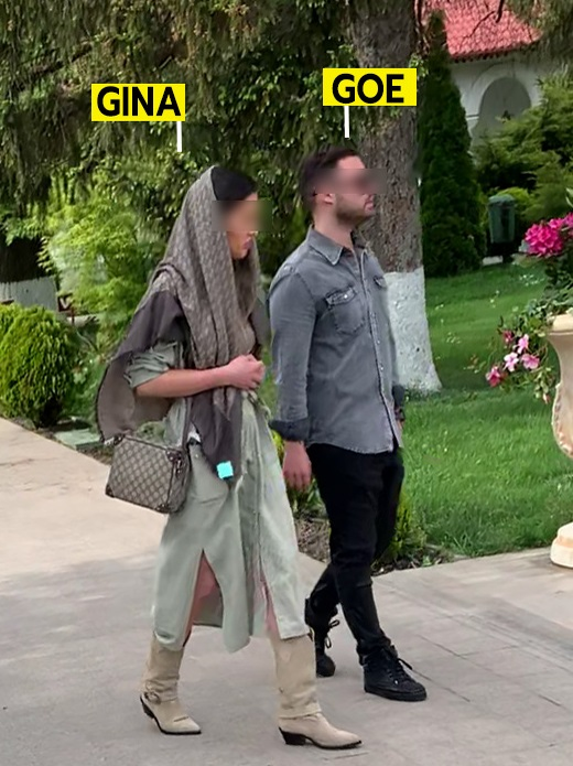Goe si Gina se reculeg la Mănăstirea Ghighiu (Foto: CANCAN.RO)