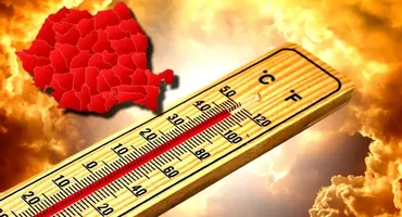 Noi temperaturi caniculare în România! Cod roșu: județele care se vor topi la peste 40 de grade