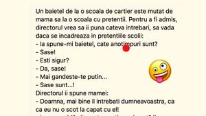 BANC | Un băiețel e mutat de mama sa la o școală cu pretenții: "Mihăiță, câte anotimpuri sunt?"