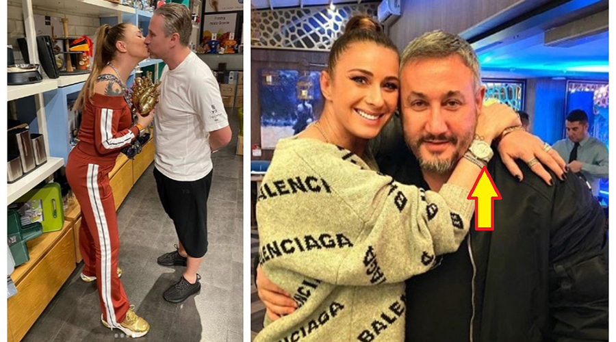 Anamaria Prodan, răsfățată de soțul ei cu un ceas de lux, acoperit cu zeci de diamante albe! Suma enormă plătită de Laurențiu Reghecampf pentru superba bijuterie