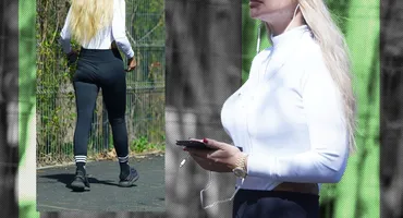 Alergarea cu greutăți! Oana Neacșiu și-a scos „bidoanele” pe Nordului!