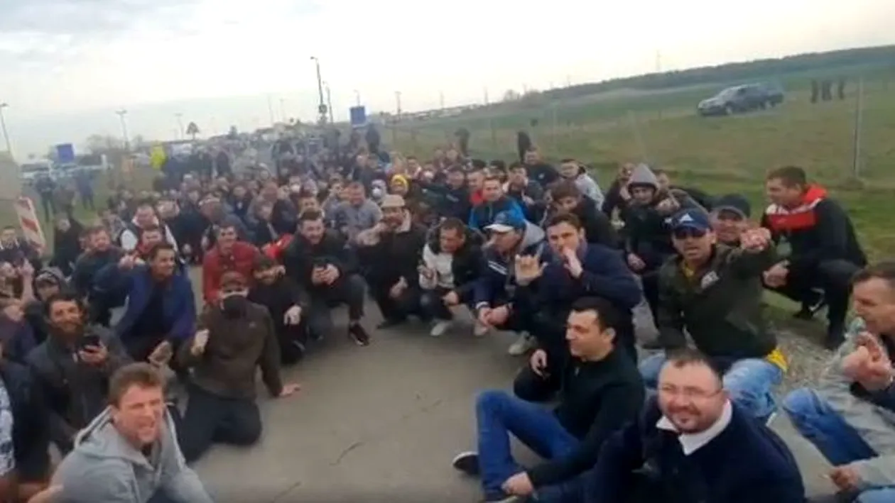 Peste 3.500 de români sunt blocați la granița Austriei cu Ungaria! Oamenii vor să ajungă acasă