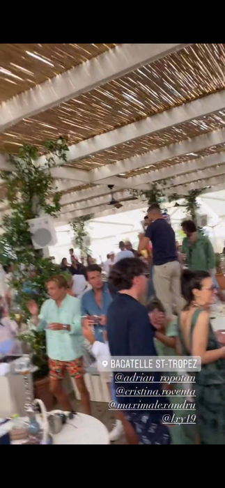 Petrecere cu fotbaliști și celebrități din România la Saint Tropez