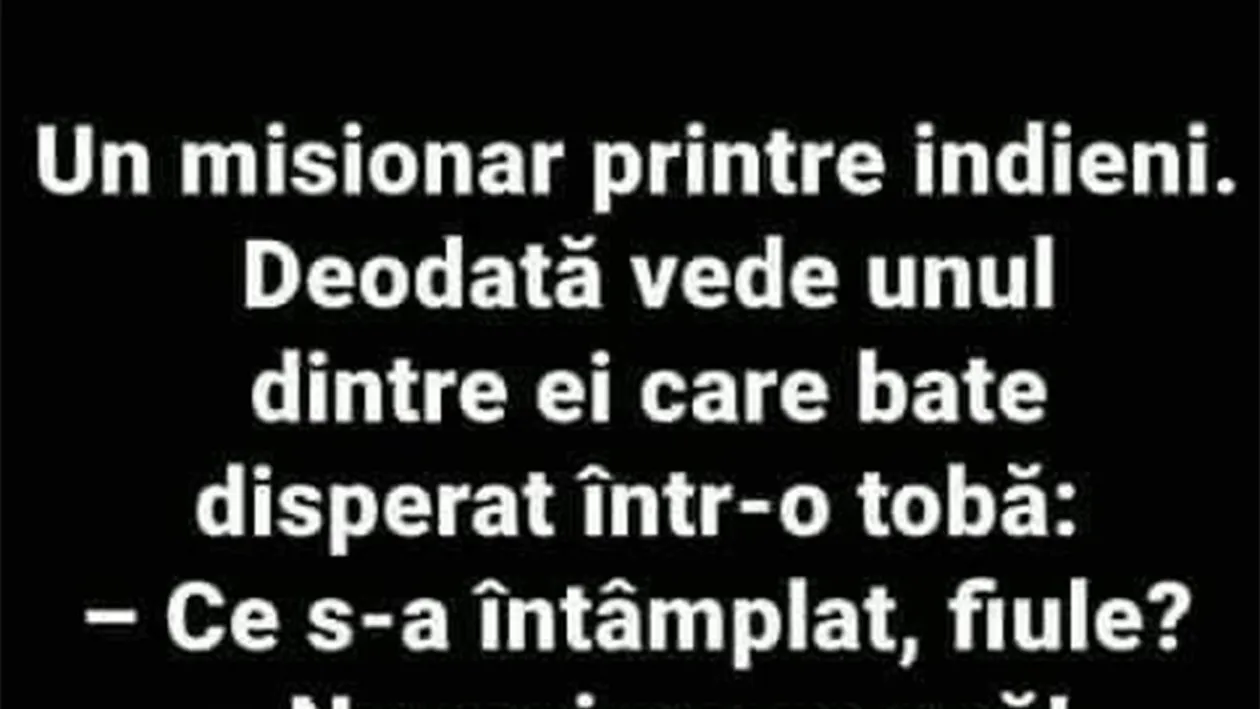 Bancul începutului de săptămână | Misionarul și indienii