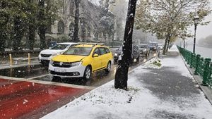 Mai ninge sau nu în București în 2024? Meteorologii Accuweather au modificat prognoza