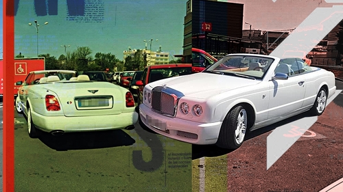 Multimilionarul și-a parcat Bentley-ul de 380.000 € pe…