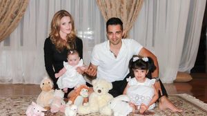 Uite ce mari s-au făcut fetele lui Mihai de la Akcent! Fiica adoptată îi seamănă leit şi se transformă într-o micuţă domnişoară