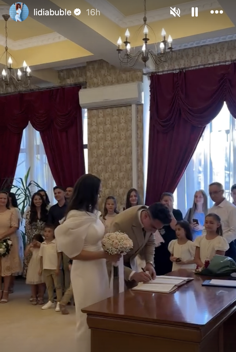 Sora Lidiei Buble s-a căsătorit/foto: Instagram