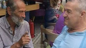 Gigi Becali, surprins la masă cu un cerşetor! Adevărul copleşitor din spatele imaginii: ”A avut mari probleme cu...”