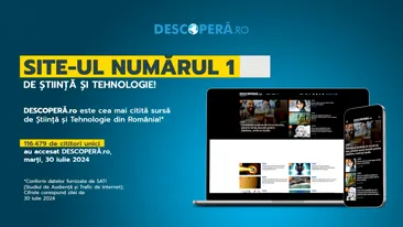 DESCOPERĂ.ro, cel mai citit site de Știință și Tehnologie din România!