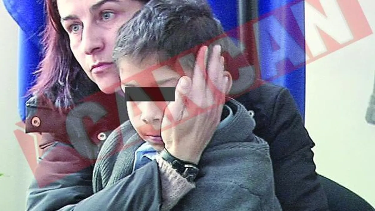 Copil rapit de trei americani