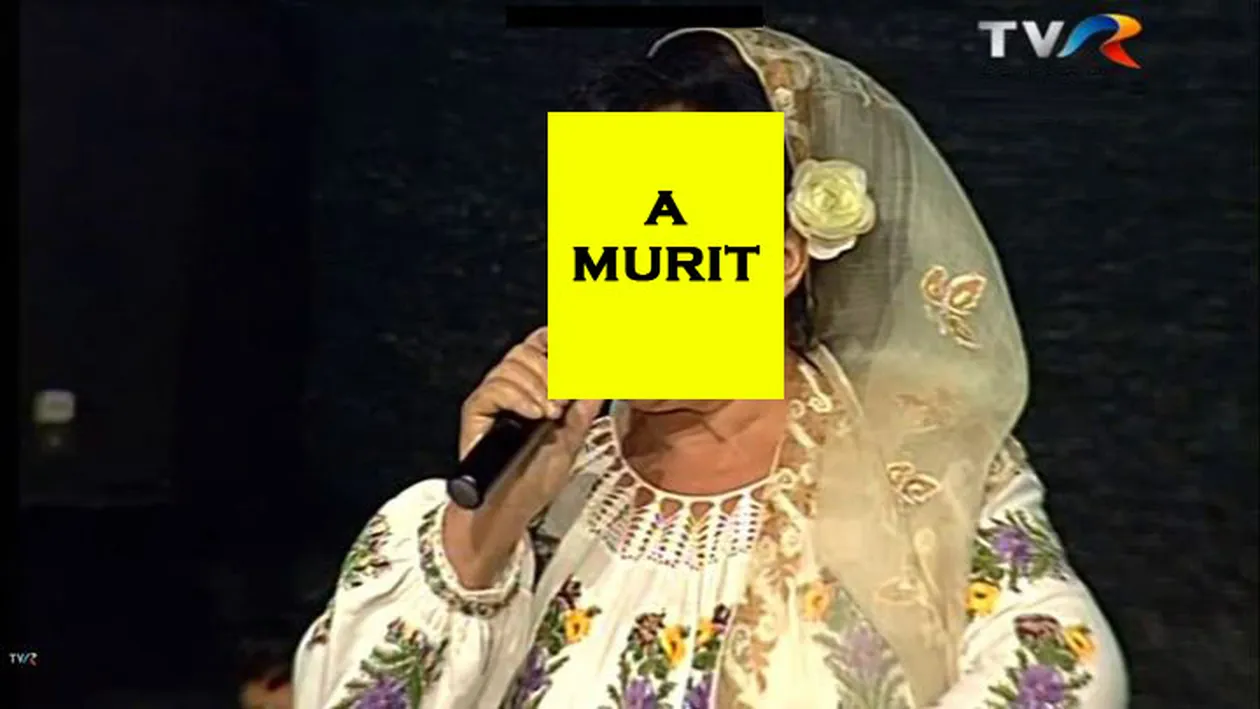 A murit! Doliu în muzica populară din România: Dumnezeu s-o odihnească