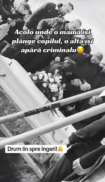 Gestul emoționant făcut de un polițist la înmormântarea lui Mario Berinde. Imagine sfâșietoare