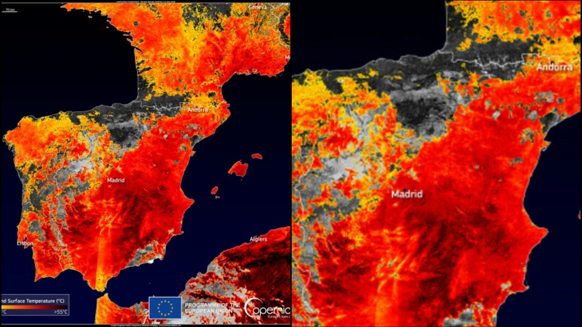Prognoza meteo actualizată! Temperaturi istorice de peste 53 de grade Celsius. Val de caniculă cum rar s-a mai văzut