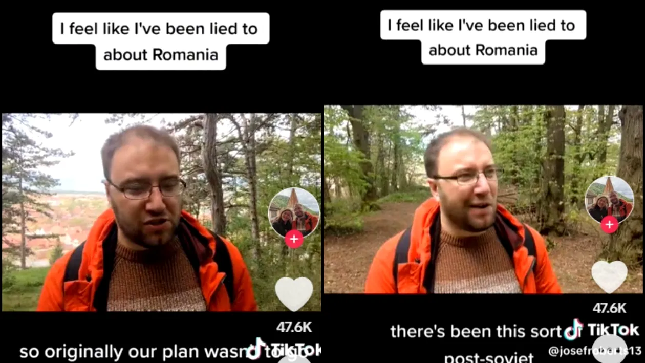 Un turist englez se declară păcălit după ce a ajuns în România: „Este complet greșit. Simt că am fost mințit puțin”