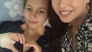 Fiica lui Marian Drăgulescu, operată pentru a șasea oară. “Medicii i-au luat piele și grăsime de la buric”