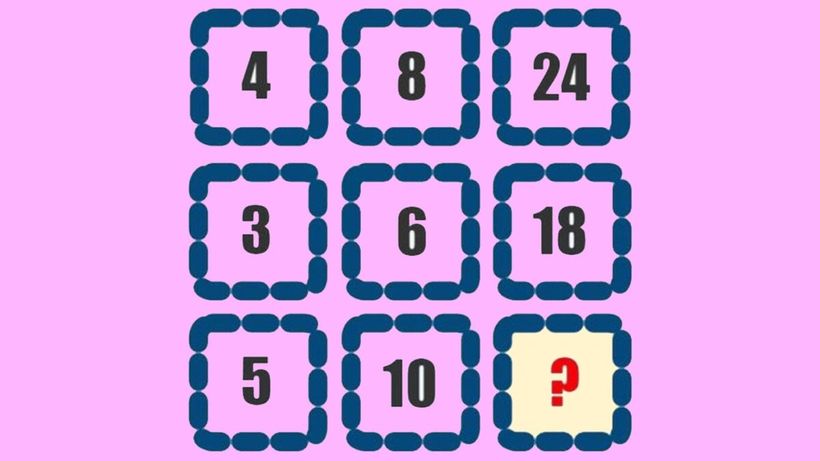 Test de logică | Găsiți numărul care lipsește! Geniile reușesc în 15 secunde