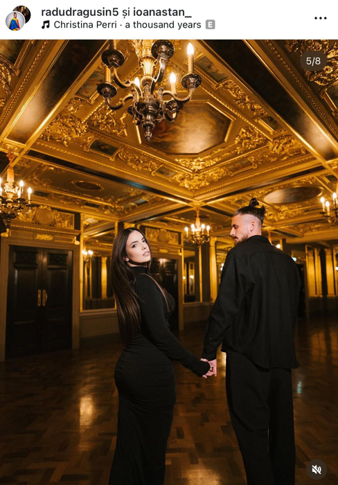 Radu Drăgușin și Ioana Stan s-au logodit! Locul de poveste în care fotbalistul de la Națională și-a cerut iubita în căsătorie