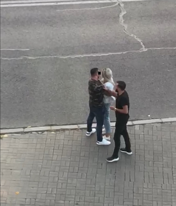 Bianca Drăgușanu s-a certat cu soțul în parcarea de la Fratellini