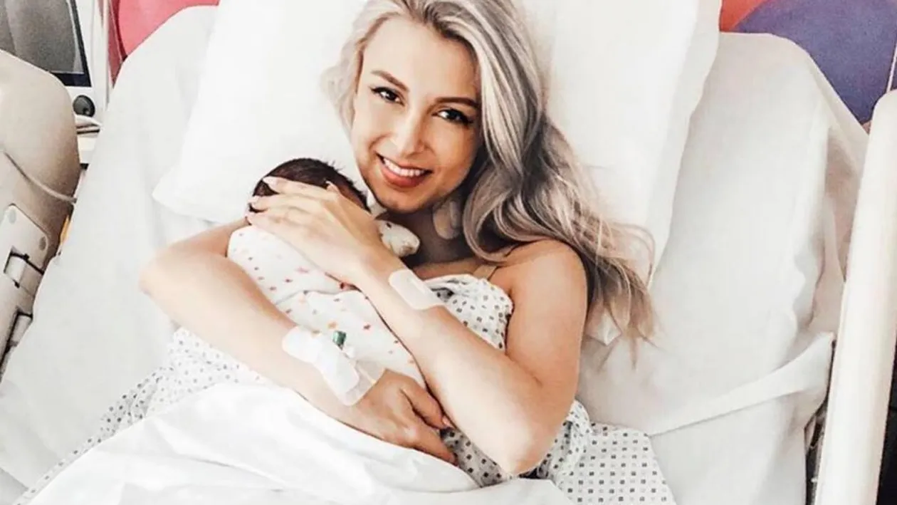 Andreea Bălan s-a dat singură de gol! Detaliul halucinant din poza postată ieri de pe patul de spital