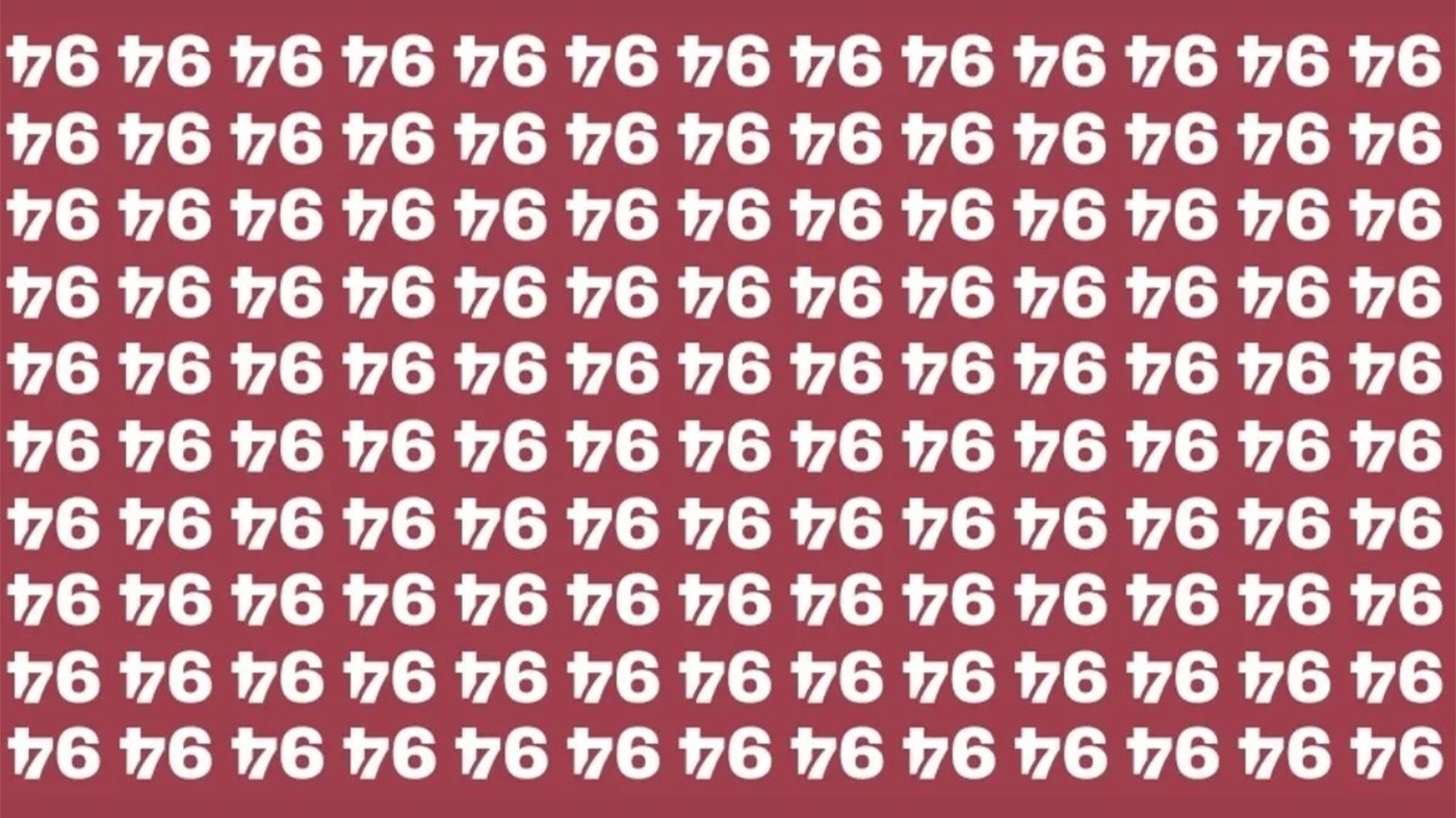 Test de perspicacitate | Depistați numărul 64 întors, în maximum 7 secunde
