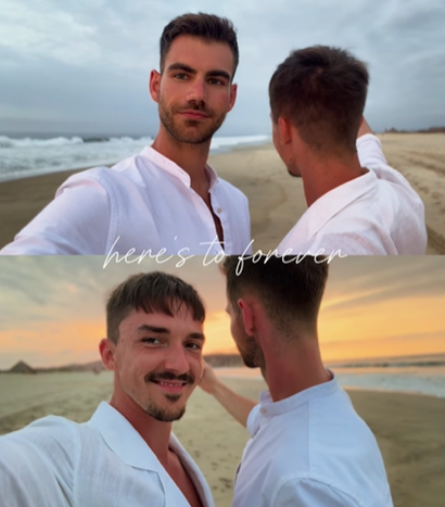 Emil Rengle l-a cerut în căsătorie pe Alejandro Fernandez / Foto: Instagram