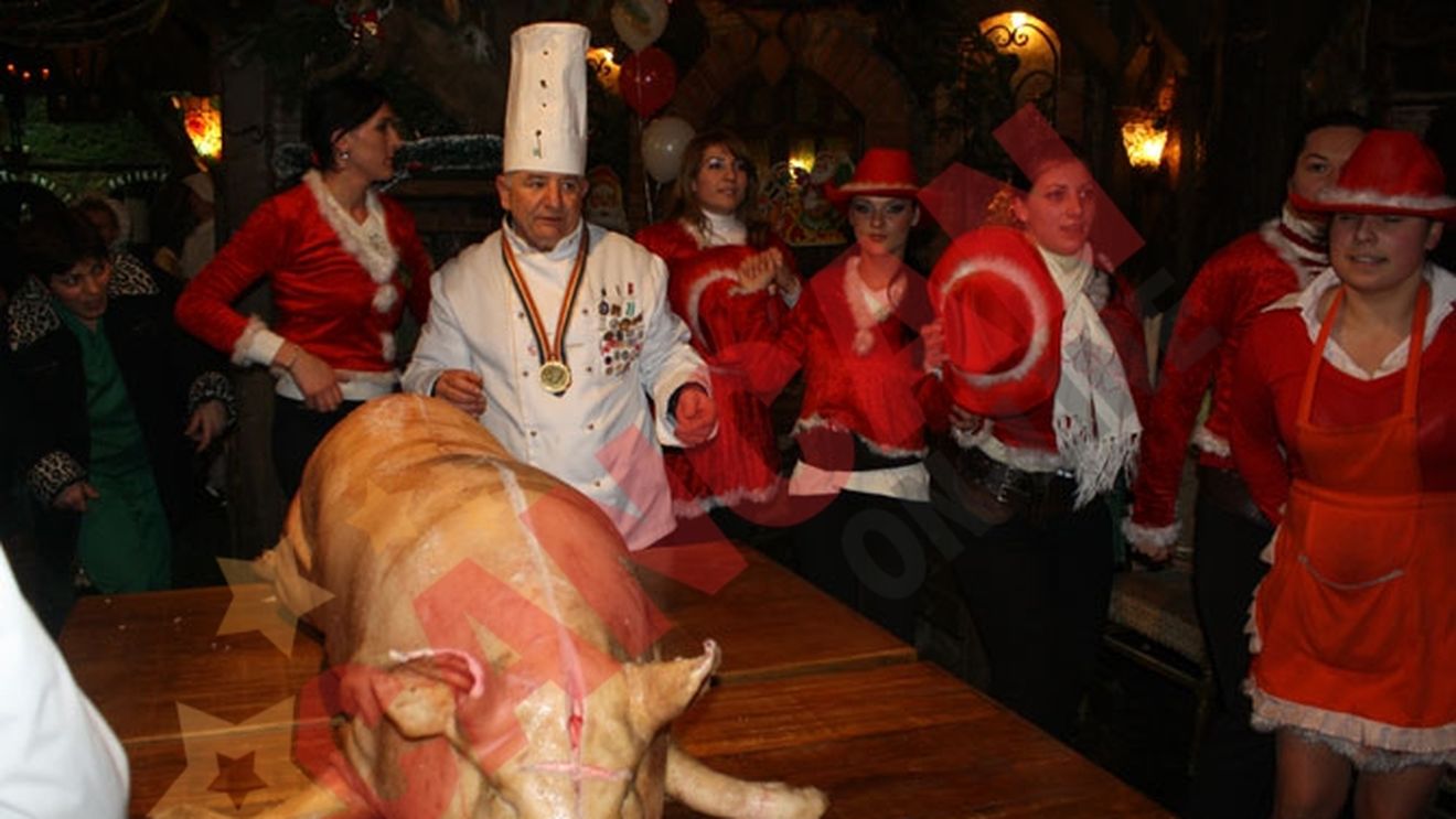 Festin culinar calare pe porc