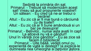 BANC | Ședință la primăria din sat: "Trebuie să ne modernizăm!"