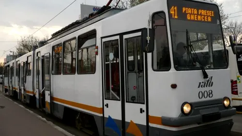 Primăria Capitalei anunță că a fost reluată circulația tramvaiului 41