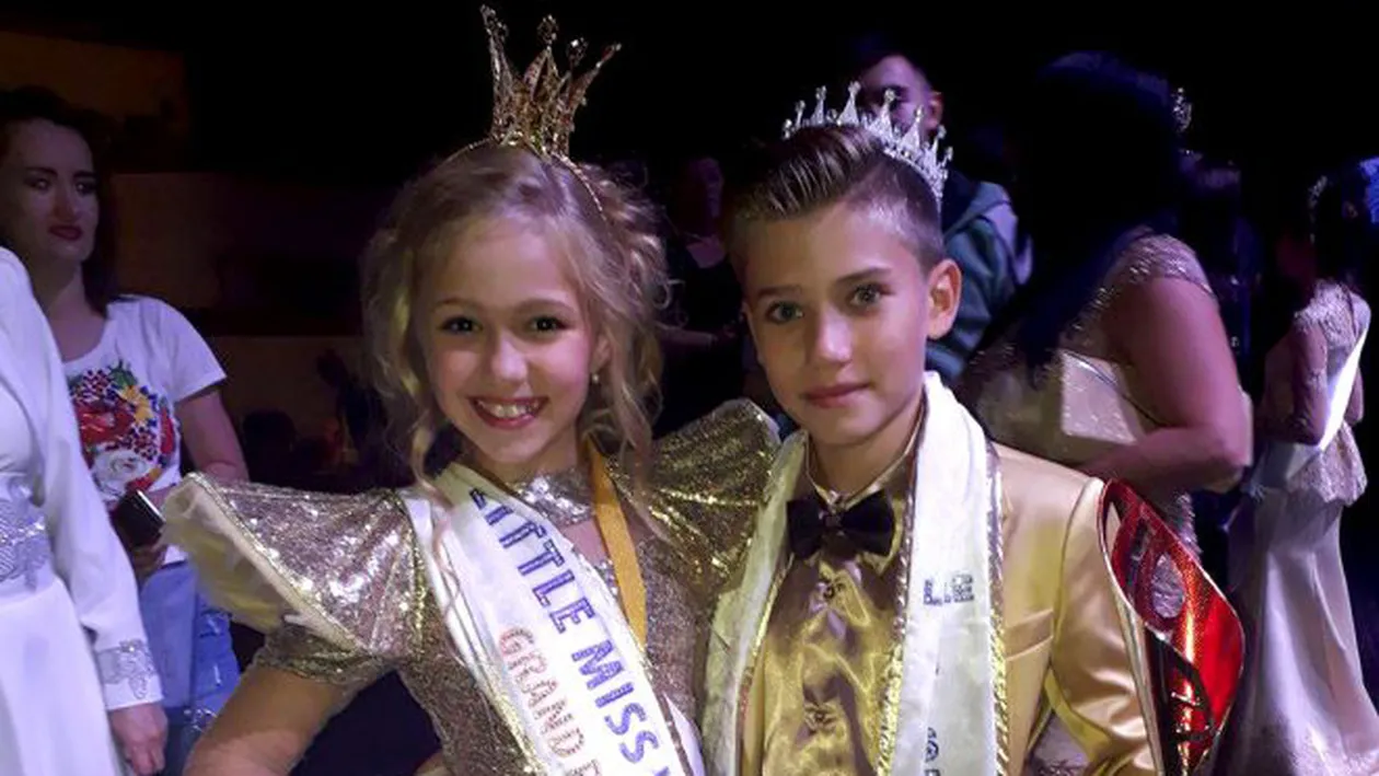 Un copil de 10 ani din Medgidia, cel mai frumos băiat din lume! Mario Fabian Busuioc a fost premiat la concursul Little Mister United World, Grecia 2017