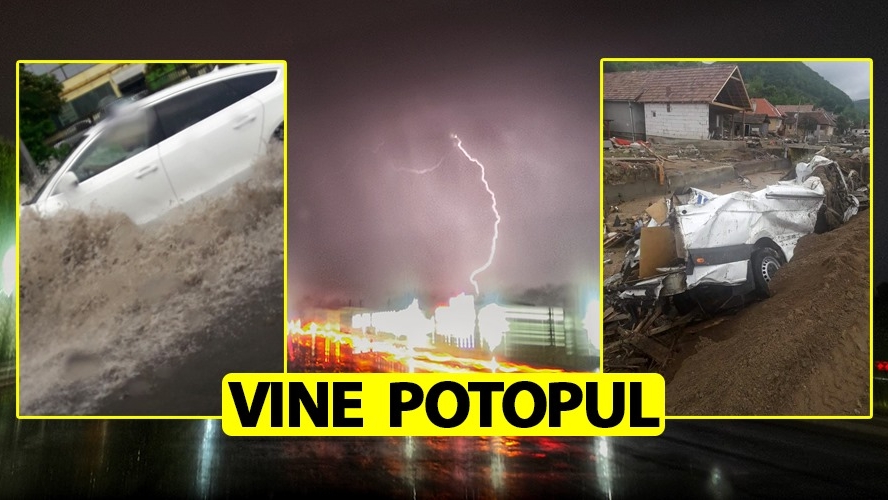 ANM anunță 72 de ore critice pentru țara noastră! Vine potopul în România