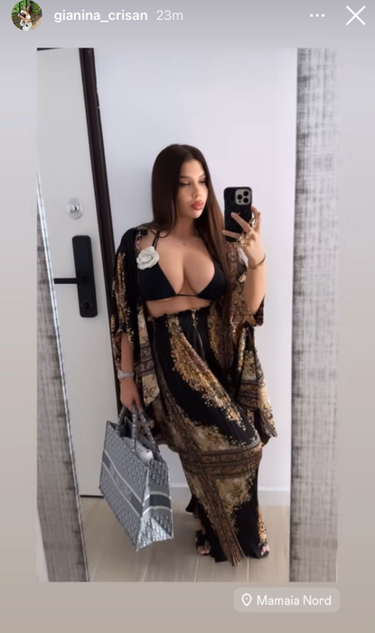 Gianani Crișan, iubita lui Pescobar/ sursă foto: Instagram