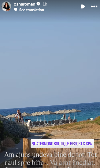 Oana Roman, calvar în vacanța din Grecia! Condiții precare și ce făceau românii pe holurile hotelului când o vedeau