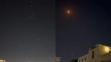 Iran a bombardat bazele Americii din Qatar. Proiectilele au luminat cerul nopții ca artificiile! VIDEO înfiorător